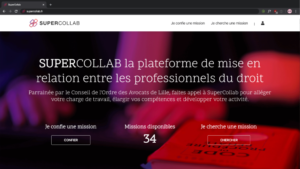 homepage de Supercollab